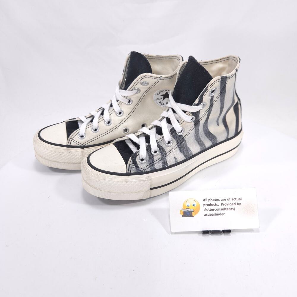 Converse All Star Chuck Taylor Sneaker Shoe Womens Size 5 569005C Black White